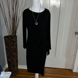 Kasper. Elegant Black Dress